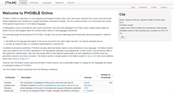 Desktop Screenshot of phoible.org